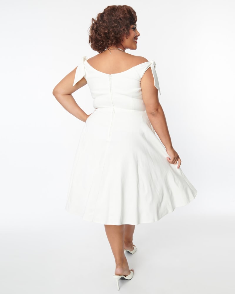 Off white swing dress discount